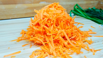 Neįprastos salotos iš paprastų morkų: aš visada jas ruošiu net šventiniam stalui