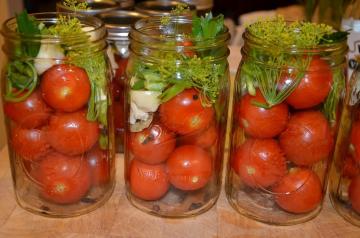 Marinuoti pomidorai "Zadonsk" už žiemą