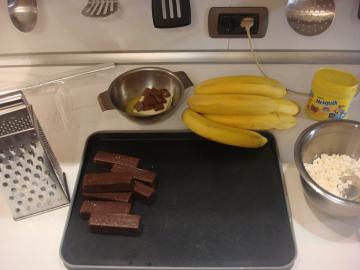Neįprastos, skanus, švelnus desertas "Šokoladas Bananų". Ir pasiruošęs atleisti.
