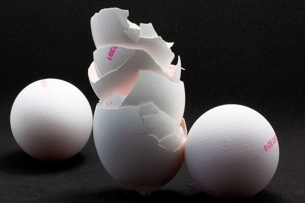 Kiaušinių lukštų pagalba galite kompensuoti kalcio trūkumą organizme (Nuotrauka: Pixabay.com)