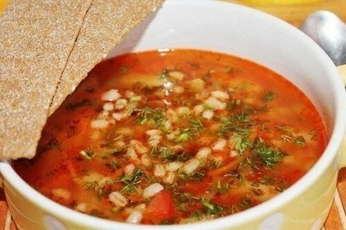 Miežiai košė gali būti pridėta prie sriubos, ir gali būti valgomi vieni su šaukštu